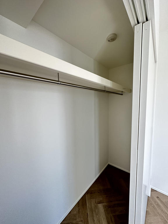 収納　広々クローゼット