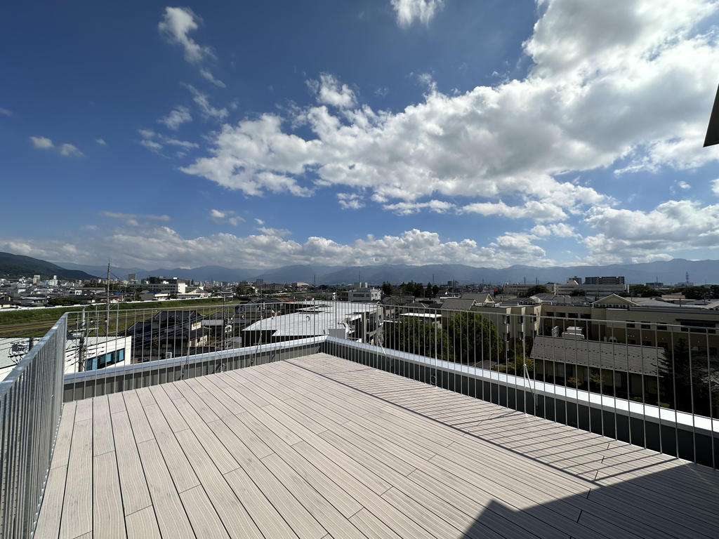 眺望　晴れに日には富士山がみえます◎