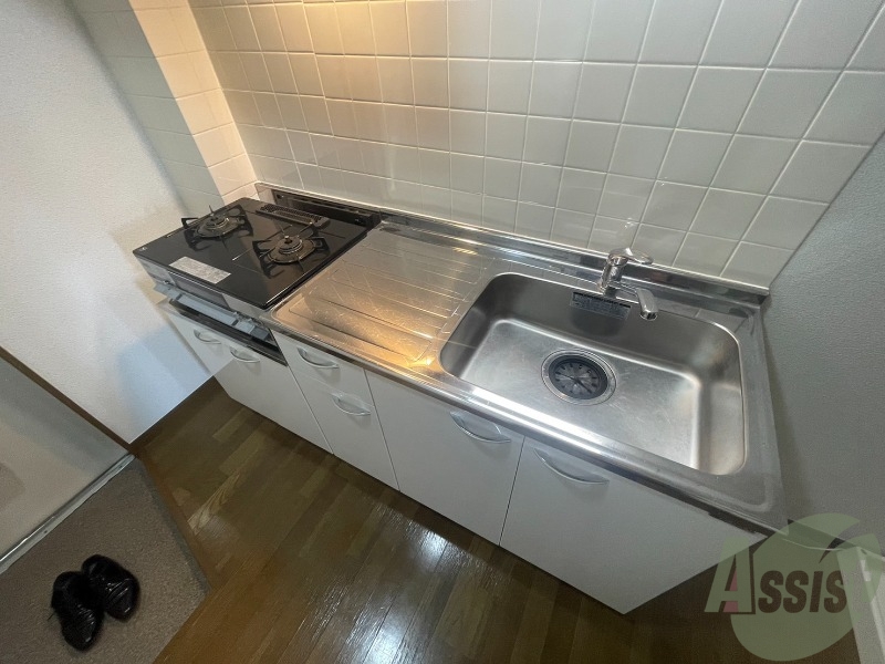 キッチン　キッチンは調理スペースもしっかりあっていいですね～