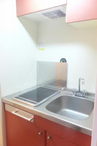 キッチン　電気コンロ設置済みです。