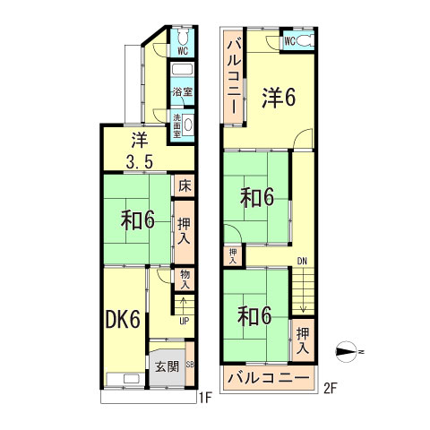 【尼崎市崇徳院のその他の間取り】