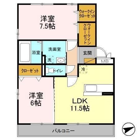 リビングタウンみつわ台の間取り