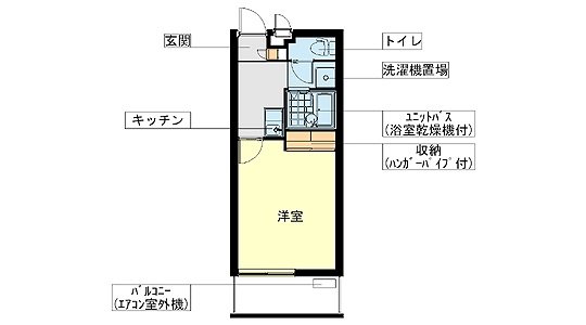 レオパレス和　47601の間取り