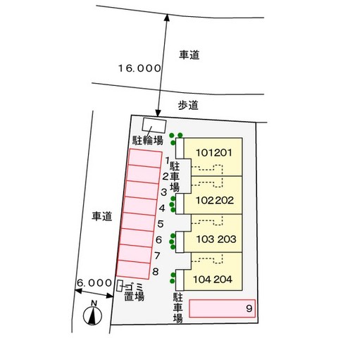 リバーサイド恵比寿の駐車場