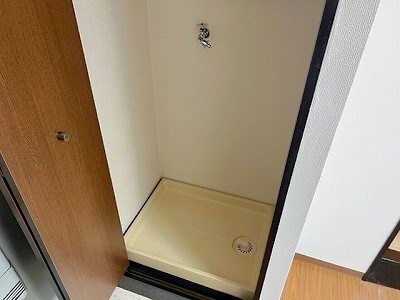 洗面設備　室内洗濯機置場