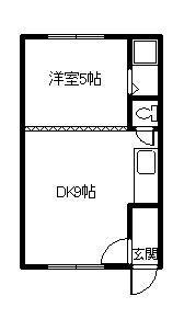 パルハイツIIの間取り