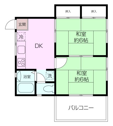 サン引橋の間取り