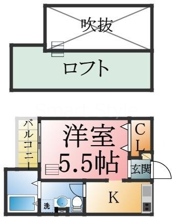 ラネージュ神戸の間取り