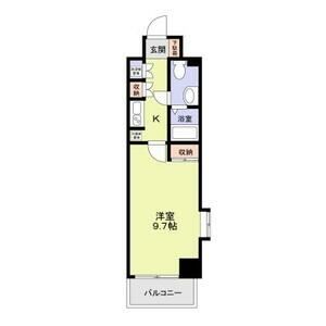 千葉市中央区新宿のマンションの間取り