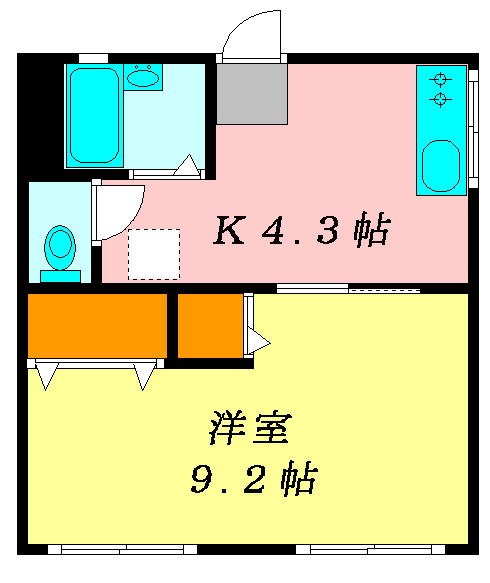 八幡グリーンハウスの間取り