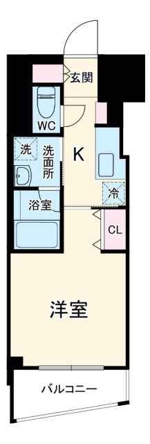 【ＺＯＯＭ横浜桜木町の間取り】