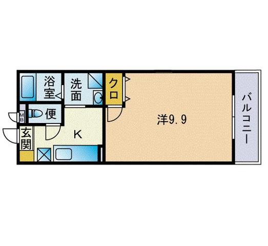 【アムール仁の間取り】