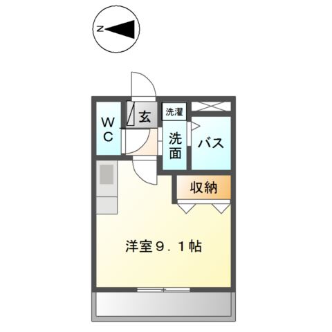 エメラルド　ノービレIIの間取り