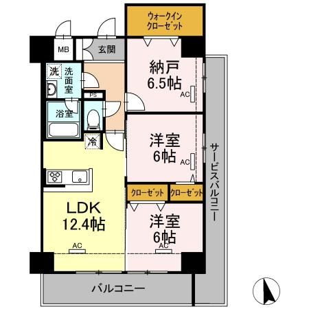 TEC Residenceの間取り