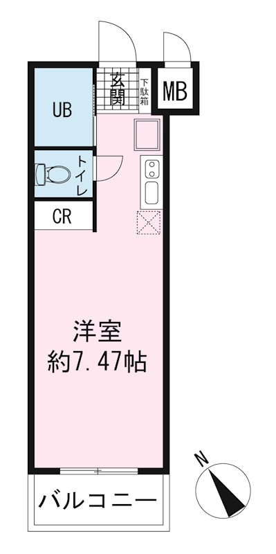 第3のぼりマンションの間取り