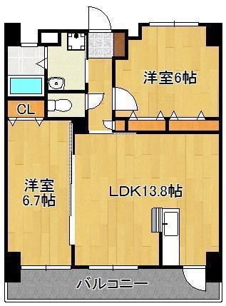 フェルト１２７の間取り