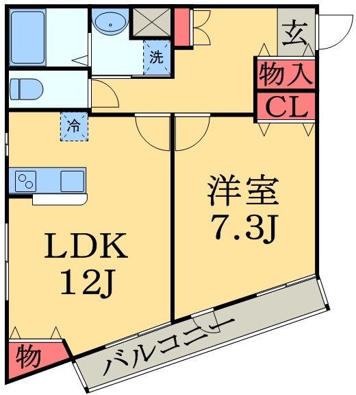 ショコラヒルズの間取り