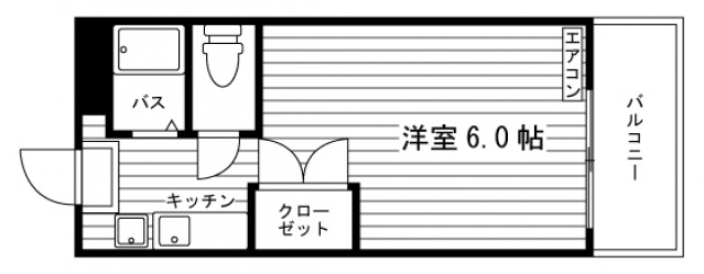 ユニエトワール今出川の間取り