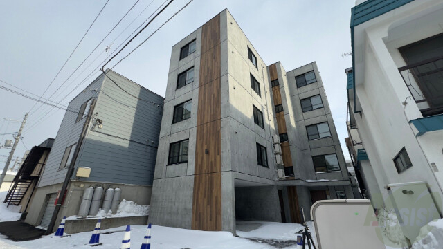建物外観　札幌市北区北三十条西「プレドニア南麻生」