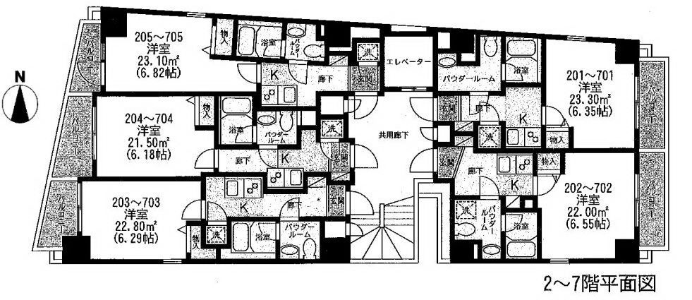 レジェンド横浜の間取り