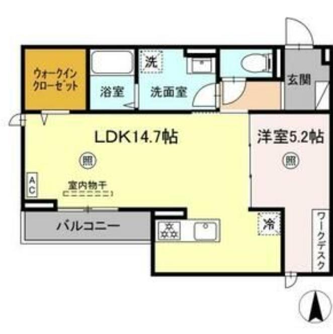 ＤＷＥＬＬ石垣東の間取り