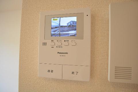 セキュリティ　カメラ付インターホン（イメージ）