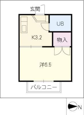 ジュネス有松の間取り