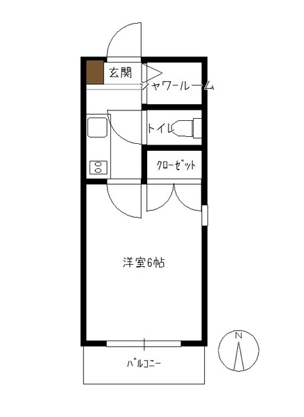 メゾン楽々園の間取り