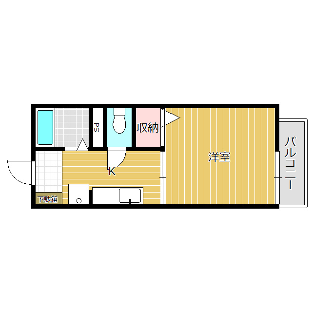 エクセル稲川の間取り