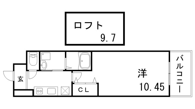 スマイルII番館の間取り