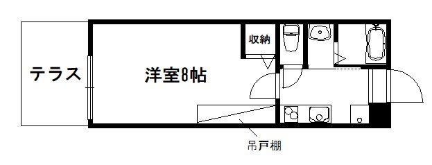 アークリード太秦の間取り