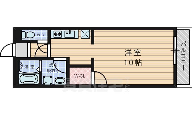 レオネクストコンフォート永楽の間取り