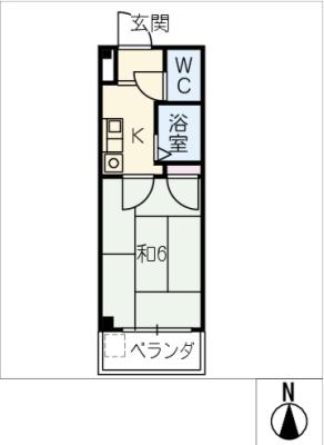 コーポ野口の間取り