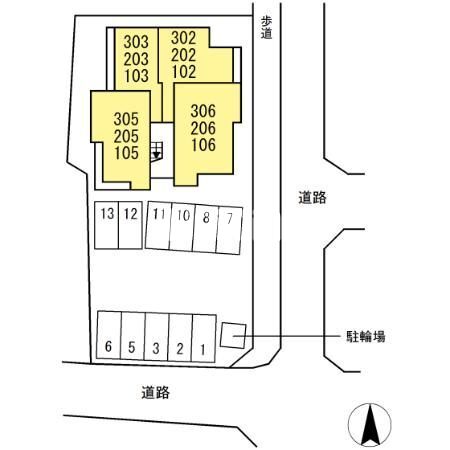 【フィグティーの駐車場】