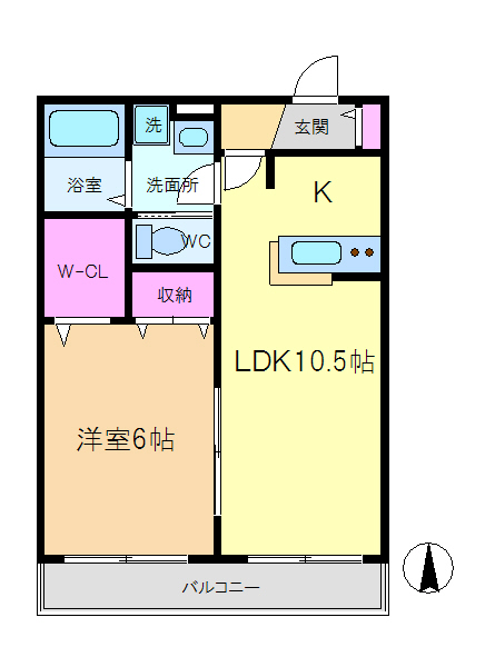 パルクヴェールの間取り