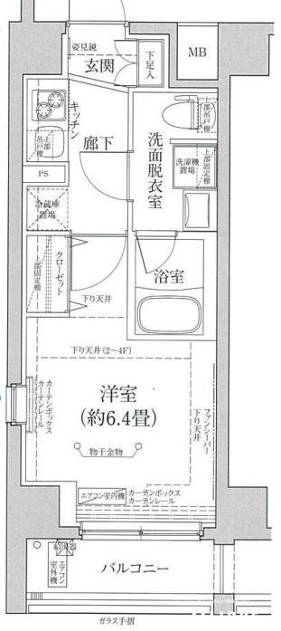 ティモーネプレミアム立川の間取り