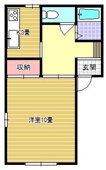 ●ロイヤルシティＮの間取り