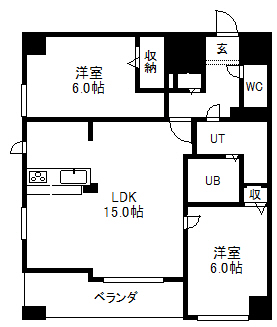 リーベン　219の間取り