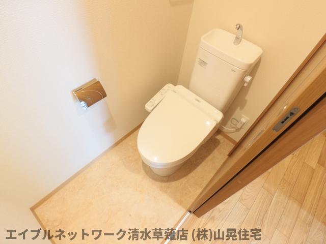 トイレ　トイレもきれいです