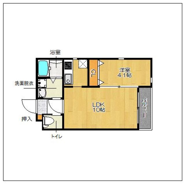 グランパーク城南WESTの間取り