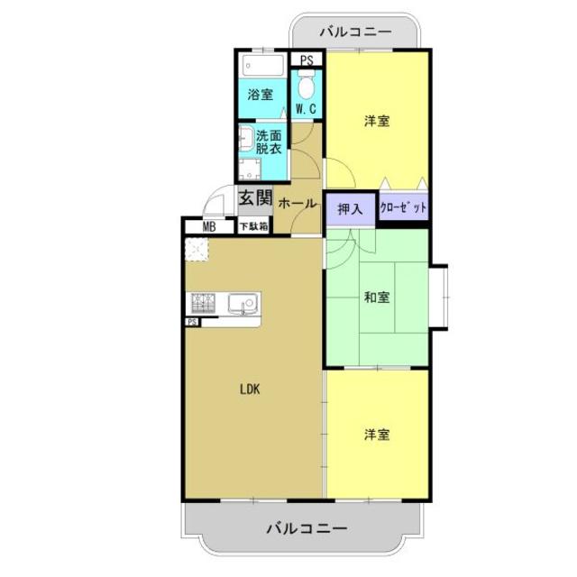 コンステレーションＩＩの間取り