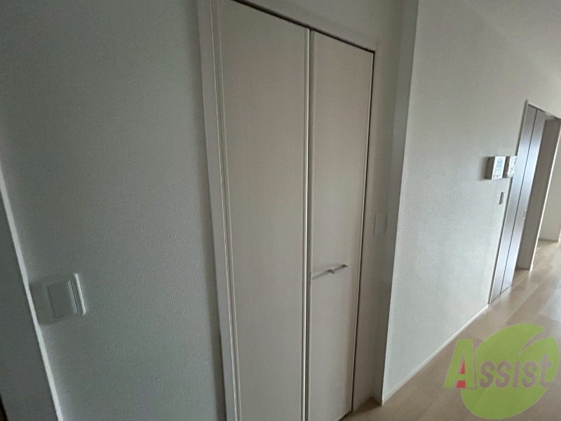 収納　こちらが収納です。有効活用してお部屋を広く使えますね。