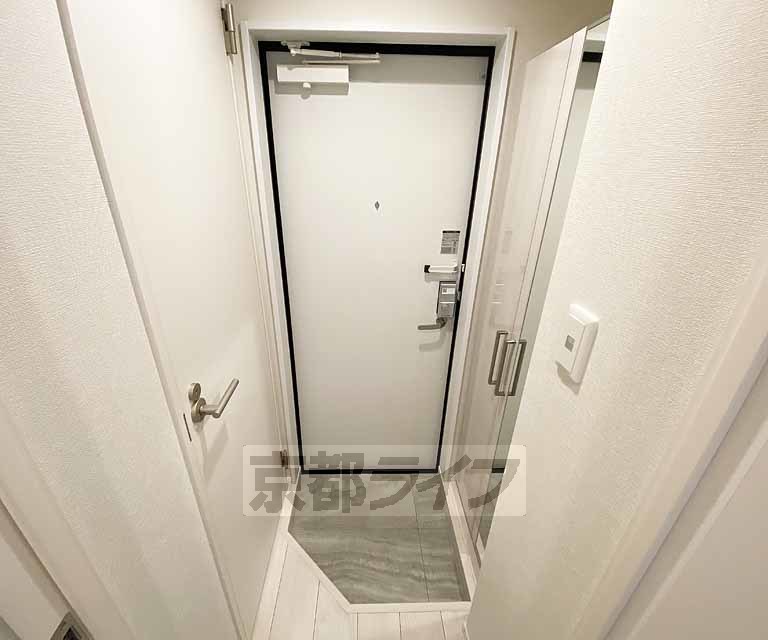 玄関　明るい玄関です