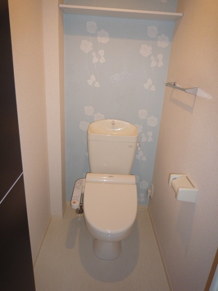 トイレ　ゆったりとした空間のトイレです