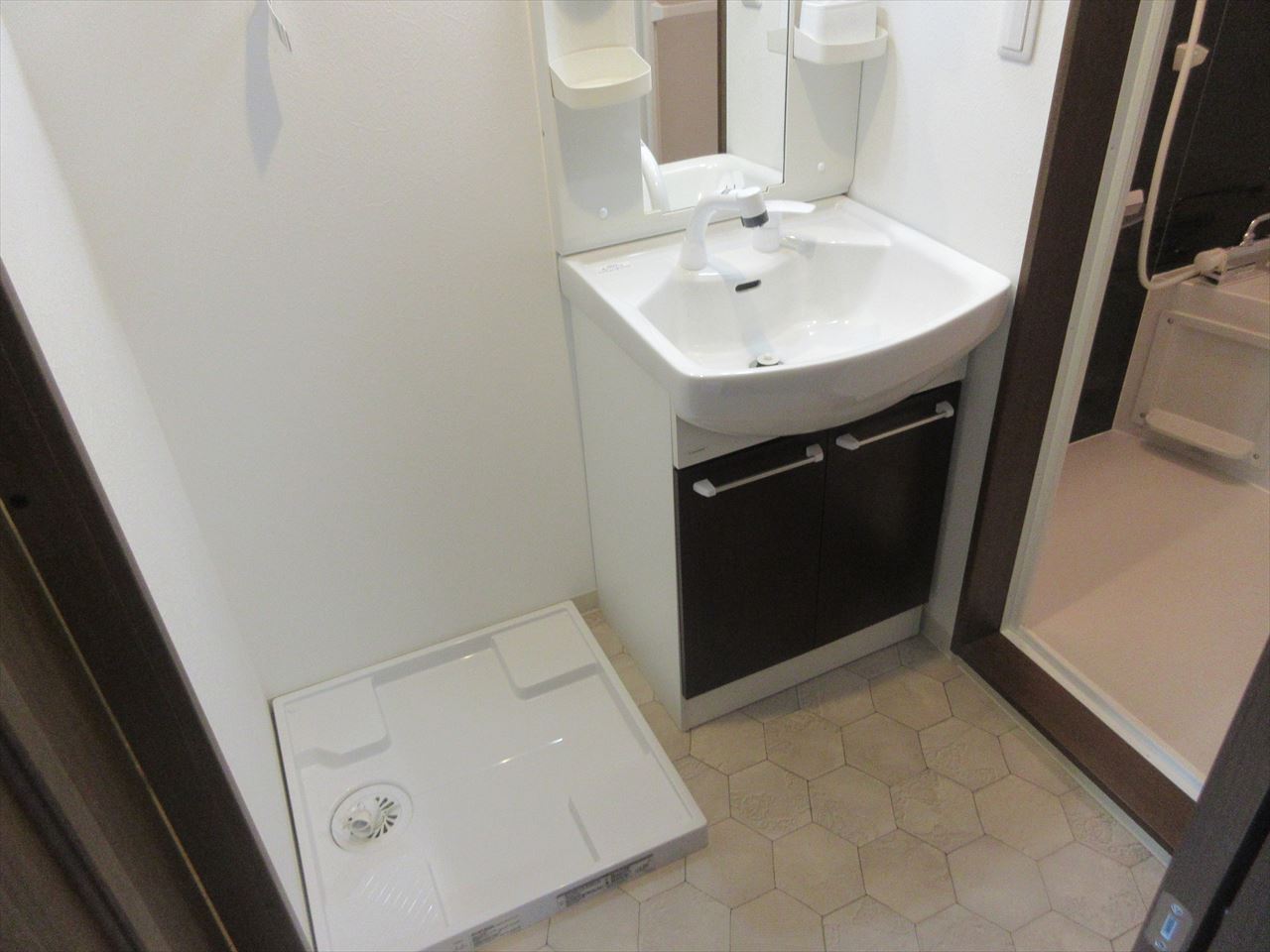 洗面設備　ヴィラ・フェリシアス大曽根