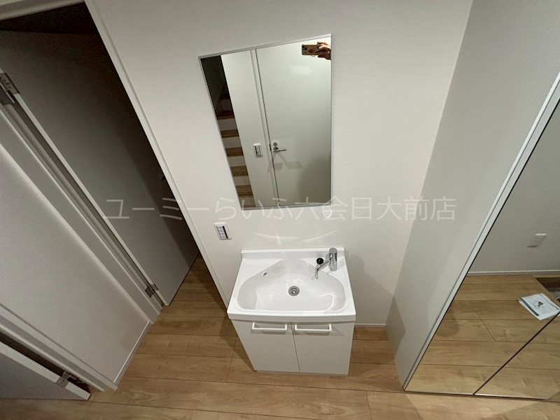 洗面設備　１階の洗面所