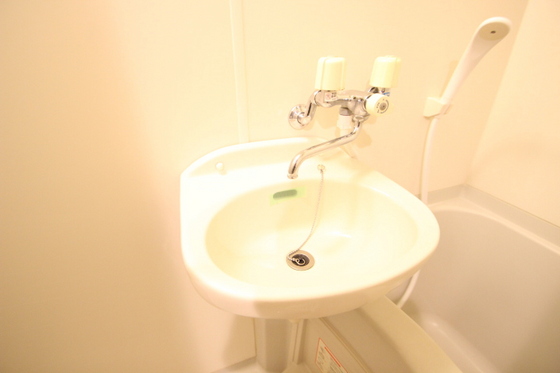 洗面設備　※別号室の写真です