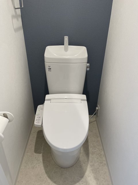 トイレ　同物件別号室の写真です。