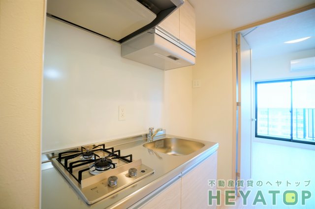 洗面設備　毎日のお料理が楽しくなるシステムキッチン完備