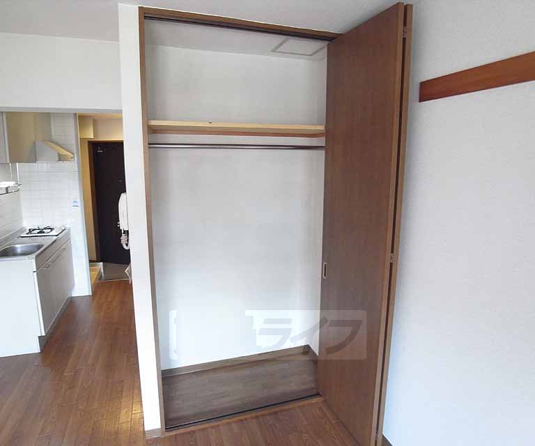 収納　クローゼットです